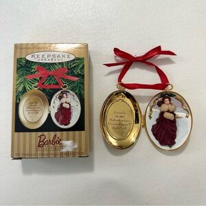 Victorian Elegance Barbie Christmas ornament